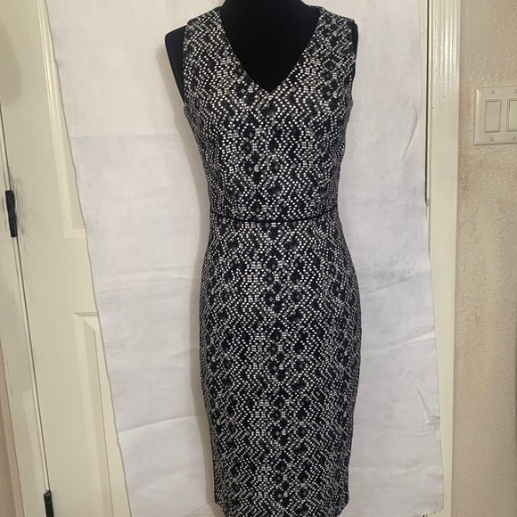 Etcetera Dresses & Skirts - ETCETERA Size 0, Black and White Sleeveless Dress, Pit to Pit 16”, NWT